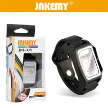 JAKEMY Magnetic Bracelet for Screws Mobile Phone Repair Tool Screw Hand Tools Magnetizer Demagnetizer Tool Wristband