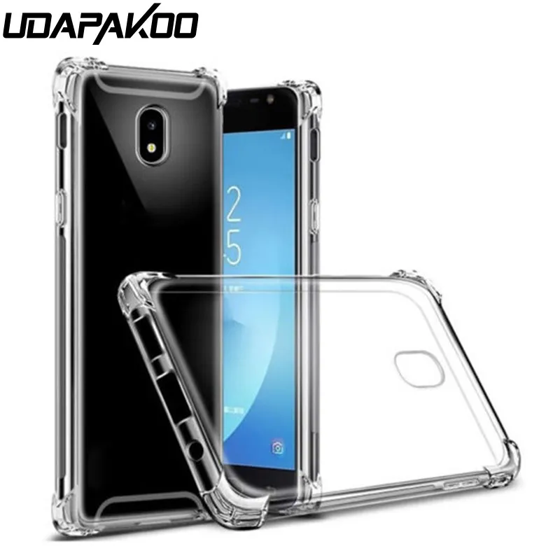 Чехол для Galaxy J2 Pro J4 J6 2018 J3 J5 J7 2017 EU Nxt Plus G560 прозрачная воздушная подушка бампер