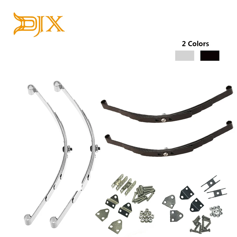 

1Pair Steel Leaf Spring Suspension Set For RC 4WD D90 1/10 RC Rock Crawler Car Parts