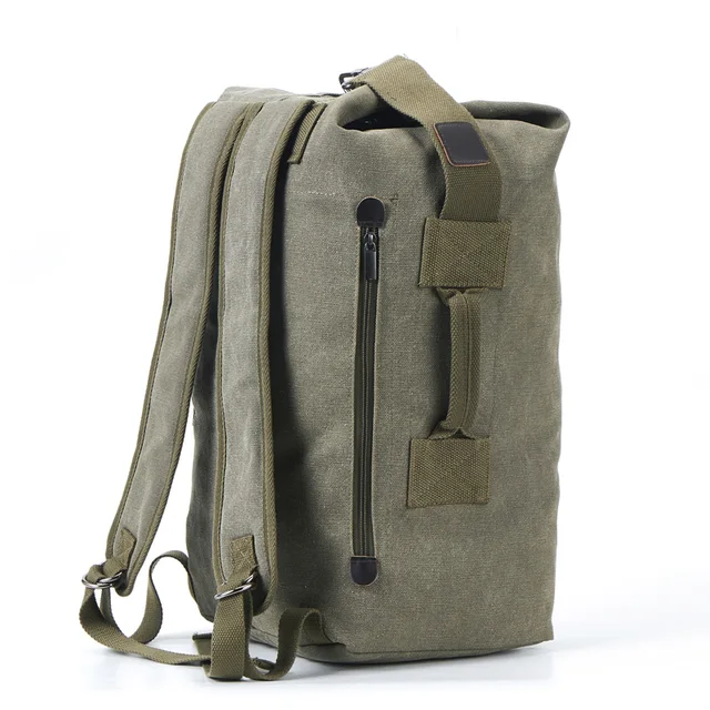 Large Capacity Rucksack Man Travel Bag Mountaineering Backpack Male Luggage Canvas Bucket Shoulder Bags for Boys Men Backpacks 2
