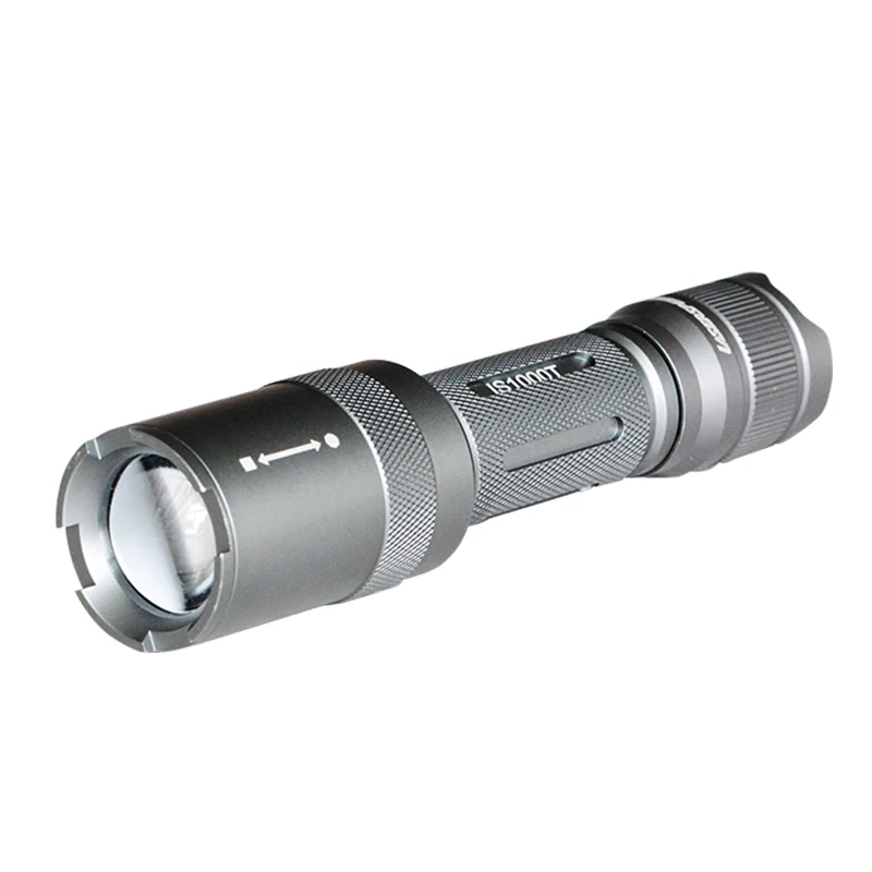 

Portable 160 Lumens IP68 Waterproof Tactical Flashlight with Cree LED Torch Light and Picatinny Rail Side Mount for Self Defence