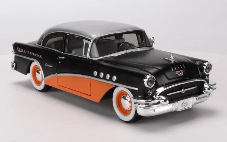 Maisto 1:24 литая под давлением металлическая модель автомобиля игрушка для Buick 1955 век вне права классические автомобили Новинка в оригинальной коробке коллекция для мужчин подарок