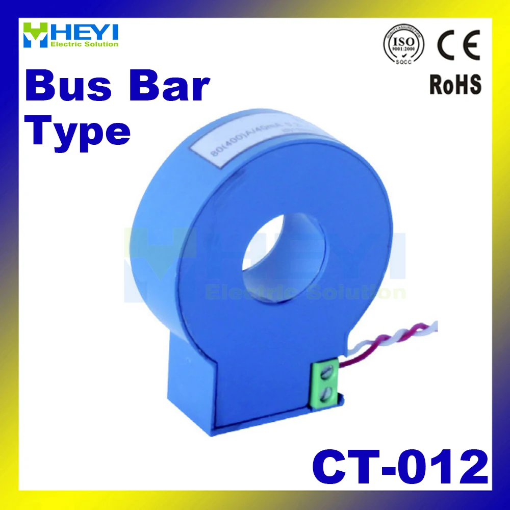 Электрический мини-трансформатор тока CT-012 размер окна 20 мм микро прецизионный трансформатор тока