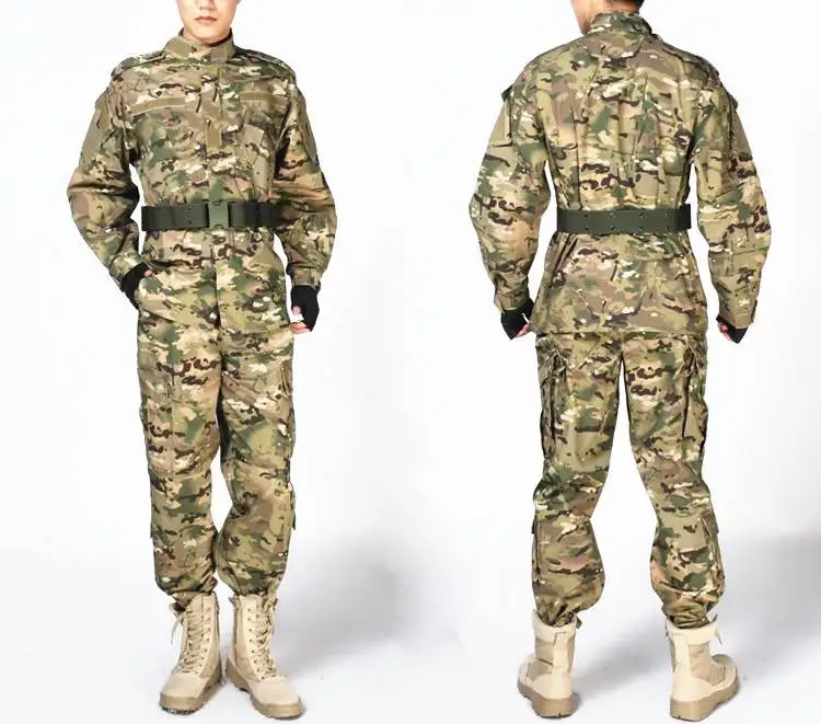 Одежда высшего качества, камуфляжная форма армии США, военный костюм CP ACU, цифровая камуфляжная Боевая тактическая камуфляжная форма типа BDU - Цвет: CP