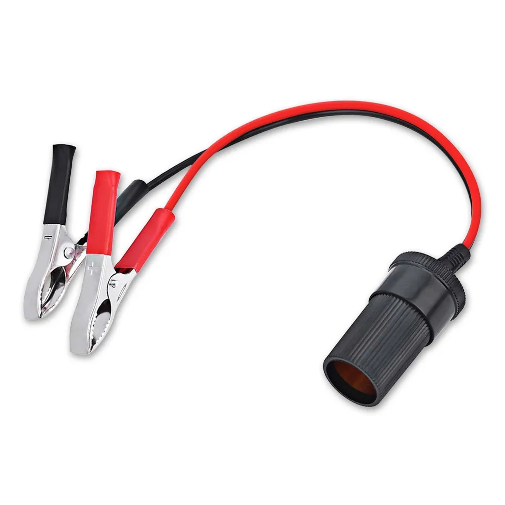

Car cigarette lighter portable socket power plug adapter lighter igniter alligator clip YG-787 12V 19Mar20