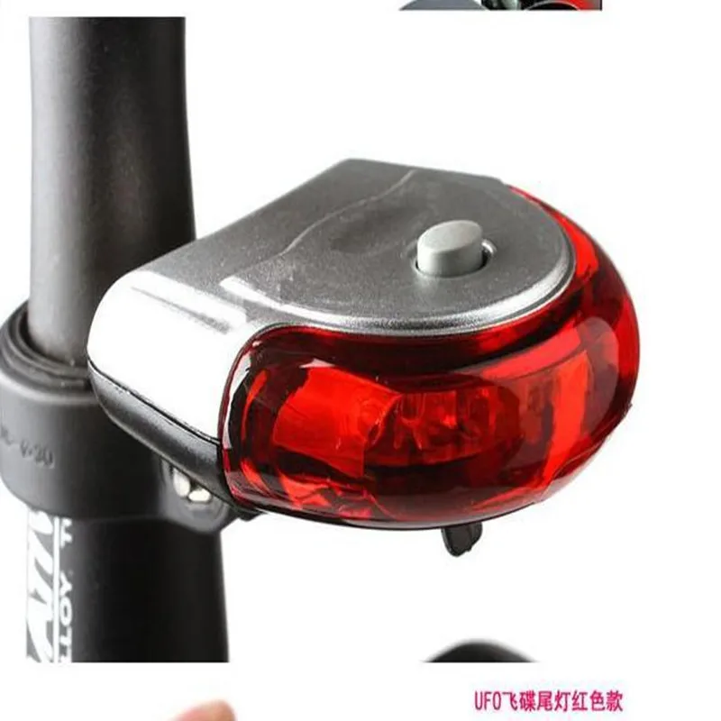 

Q144 Free shipping bicycle taillights UFO security warning light lights mountain bike cycling equipment