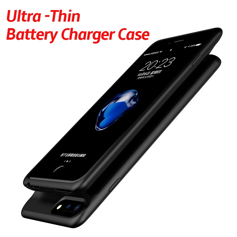 Koop 2500 mah 5000 mah Externe Batterij Oplader Case Voor iPhone 6 6 s 7 8 3700 mah 7000 mah Telefoon Power Case Voor iPhone 6 6 s 7 8 Plus
