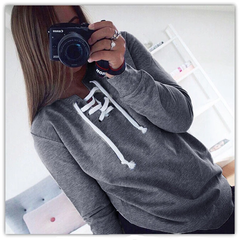 Женский пуловер с длинным рукавом круглым вырезом|sexy top|long sleeveo neck |
