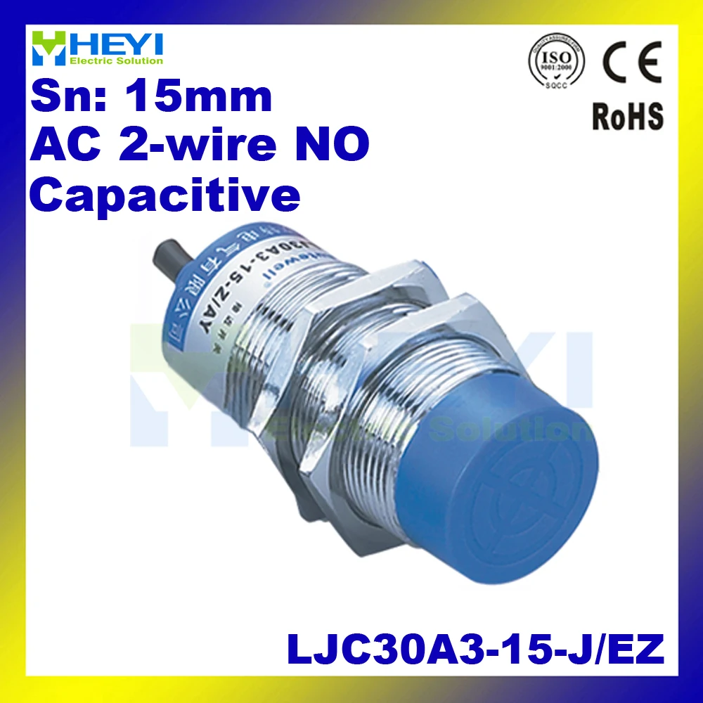 

M30 capacitive proximity sensor LJC30A3-H-J/EZ 90-250V 300-400mA metal sensor 2-wire NO
