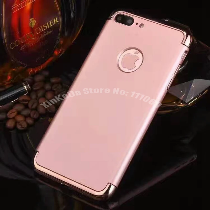 300 шт для iPhone 7 7 plus 6 S 5s Чехлы ультра тонкий защитный чехол 3 в 1 чехол для iPhone X 8 7 6 Plus покрытие Броня Fundas