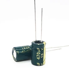 16v 470uf 8*12 capacitor eletrolítico de alumínio da baixa impedância de alta frequência 470uf 16v 20%
