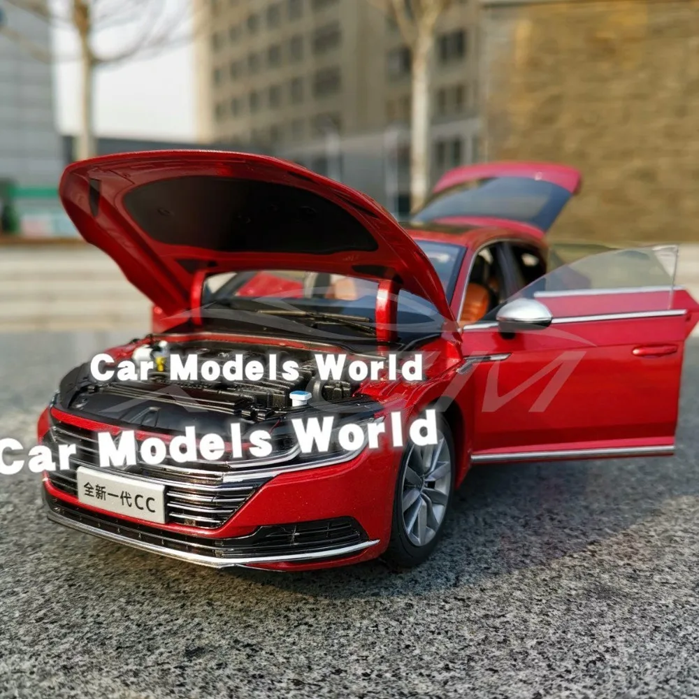 Литая под давлением модель автомобиля для Arteon следующего поколения C 1:18 (красный)