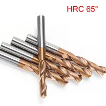 HRC65 Deg. Twist сверло 1,0-9,0 мм твердосплавные сверла для твердого металла сверлильные инструменты 3D весь Вольфрамовая сталь Matkap