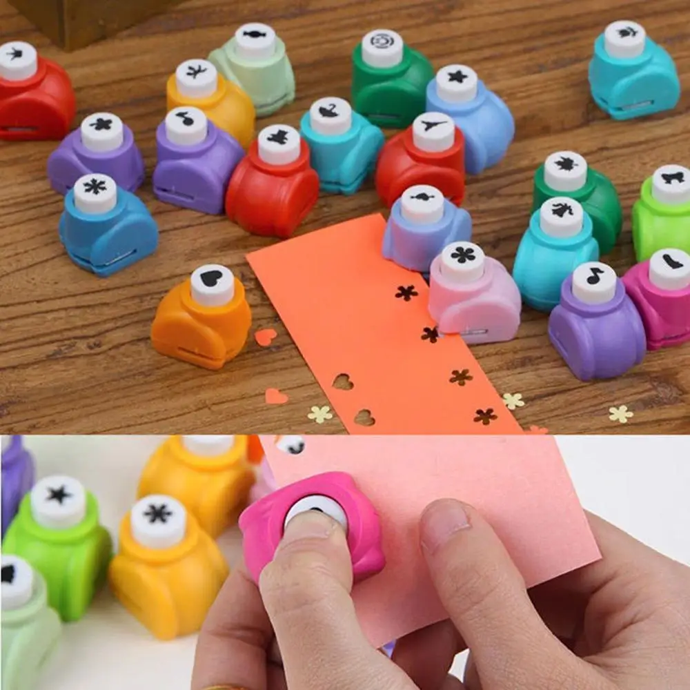 

1Pc Mini Scrapbook Punch Handmade Cutter Printing DIY Paper Hole Puncher Shape