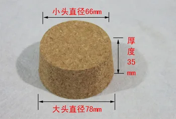 

10pcs/lot 78*66*35mm Composite cork fit for 69mm to 74mm diam glass perfume bottle/#btg