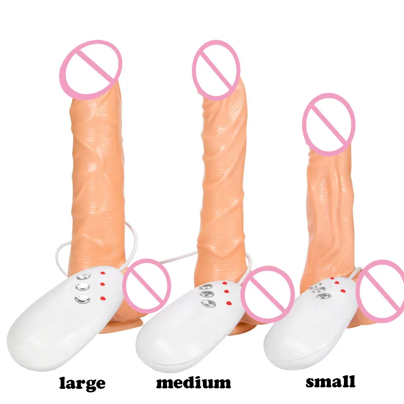 Huge suction cup dildo vibrator heating dildo realistic male artificial penis clitoris stimulator heated dildos for women
