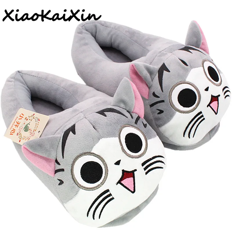 

Unisex High Quality Plush Slippers Japanese cartoon TV series Chi's Sweet Home Cute kitty slippers Winter Warm Indoor Home Shoes