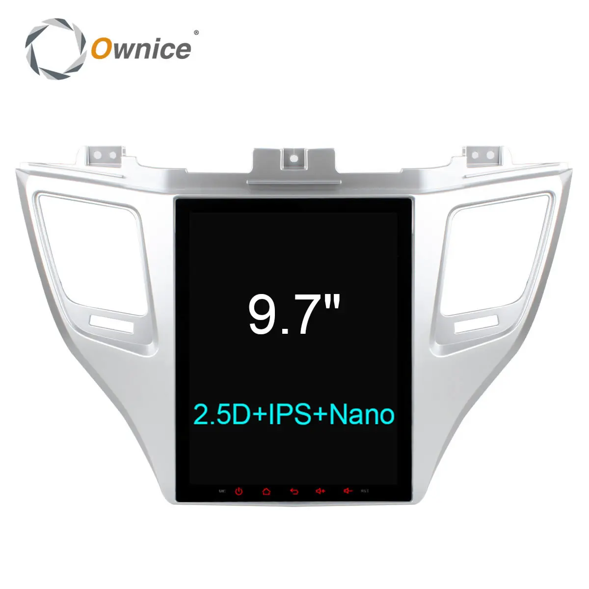 Ownice C600 вертикальный 9 7 дюймовый Android 6 0 Автомобильный dvd плеер для Hyundai TUCSON 2015 gps navi