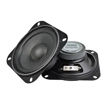 

AIYIMA 2Pcs 4Inch 2Ohm 10W Portable Audio Speaker Subwoofer DIY Home Theater Sound System For Bluetooth Speaker Loudspeaker