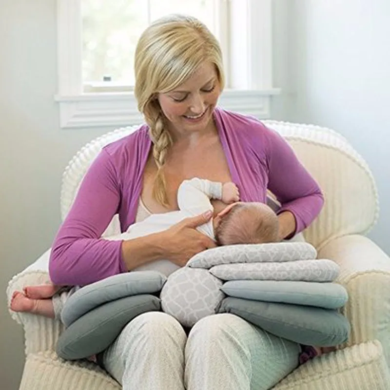 

ENXI Baby Nursing Pillow Blanket Newborn Elevate Adjustable Nursing Pillow Infant Feeding Mattress Multi Functional Mat Pillow