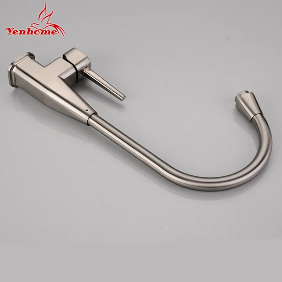 Yenhome Modern Solid Kitchen Mixer Cold and Hot Water Kitchen Tap Torneira Cozinha Single Lever Hole Water Tap Kitchen Faucet Yenhome Modern Solid Kitchen Mixer Cold and Hot Water Kitchen Tap Torneira Cozinha Single Lever Hole Water Tap Kitchen Faucet