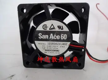 

Original genuine SANYO 6025 24V 0.24A 6 cm 109R0624J402 2 line large air volume fan