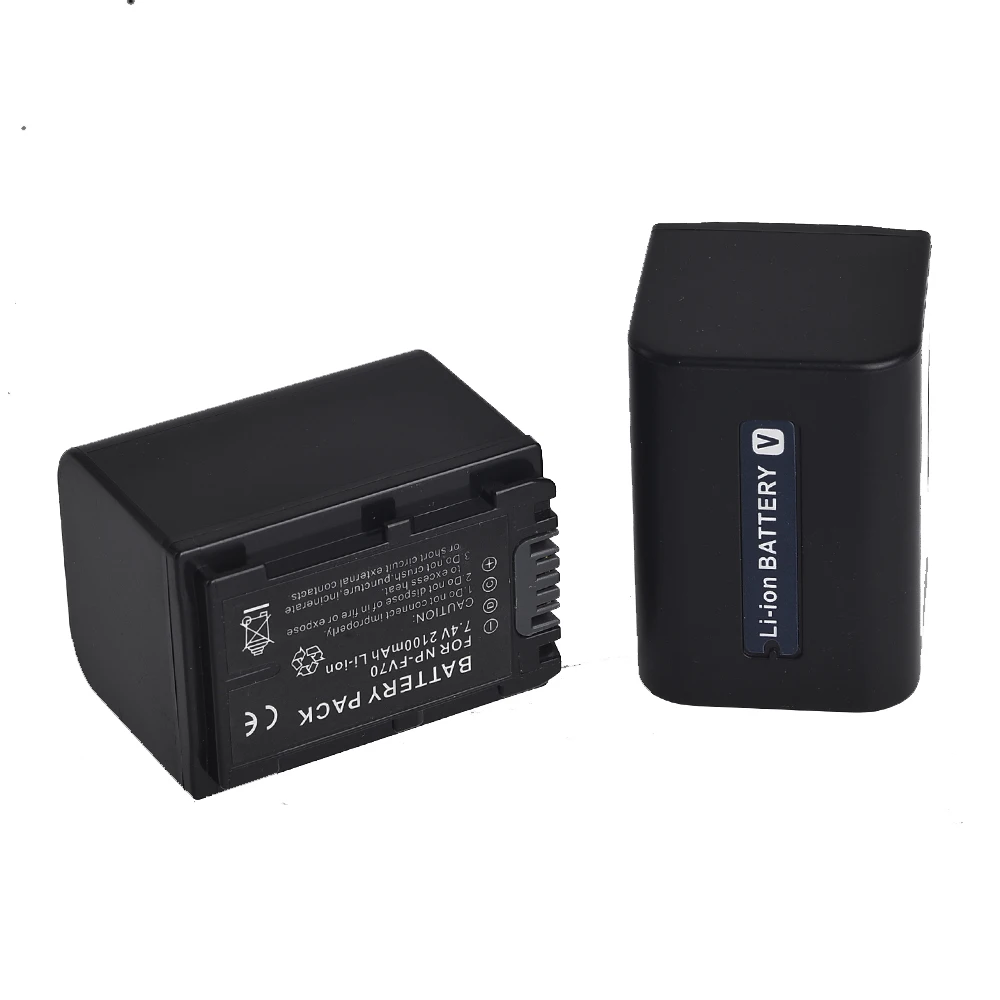 NP-FV70 Replacement Battery For Sony Handycam Camcorders - 2540mAh 7.2V Li-ion