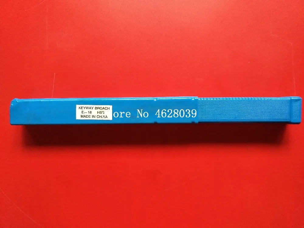 18mm E Push-Type Keyway Broach Metric Sized HSS Broach Cutting Tool knife with Shim for CNC Machine
