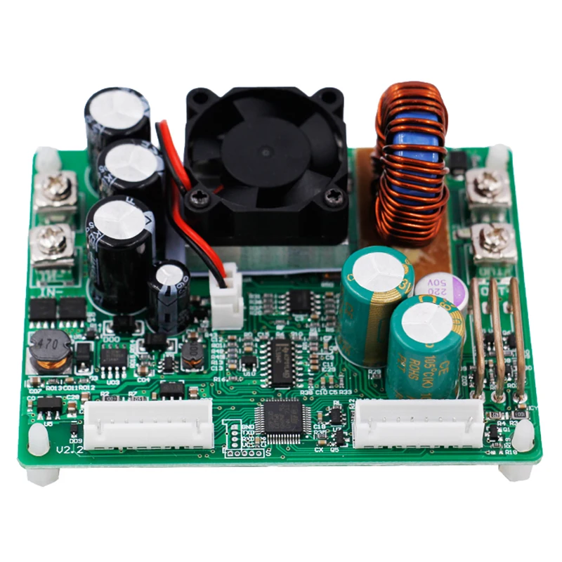 DPS5015 ЖК-дисплей вольтметр с алюминиевой крышкой, 50В 15A ток Напряжение тестер Шаг вниз программируемый Питание модуль регулятор конвертер 41% off