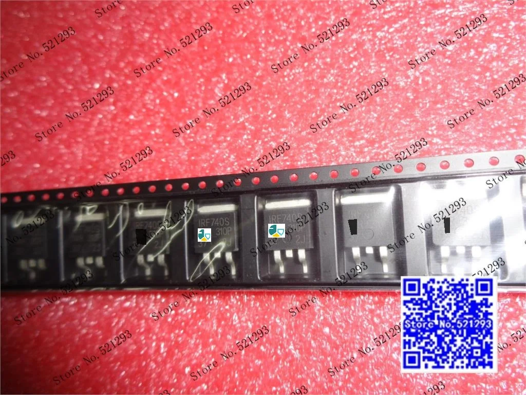 Оригинальный IRF740S IRF740 TO263 100 шт./лот в наличии
