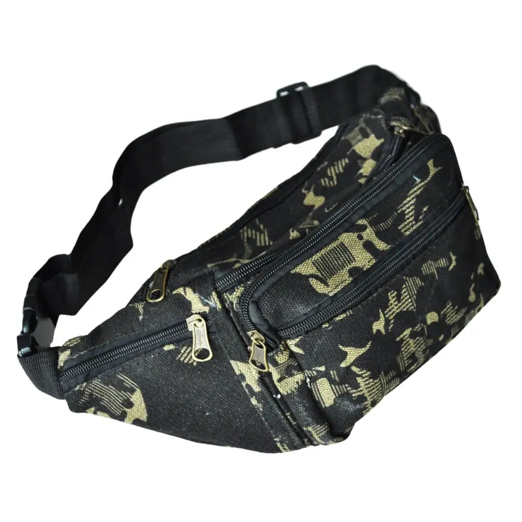 TEXU Fashion camouflage Fanny Bag Waist Pack Multi Leisure Mobile Phone