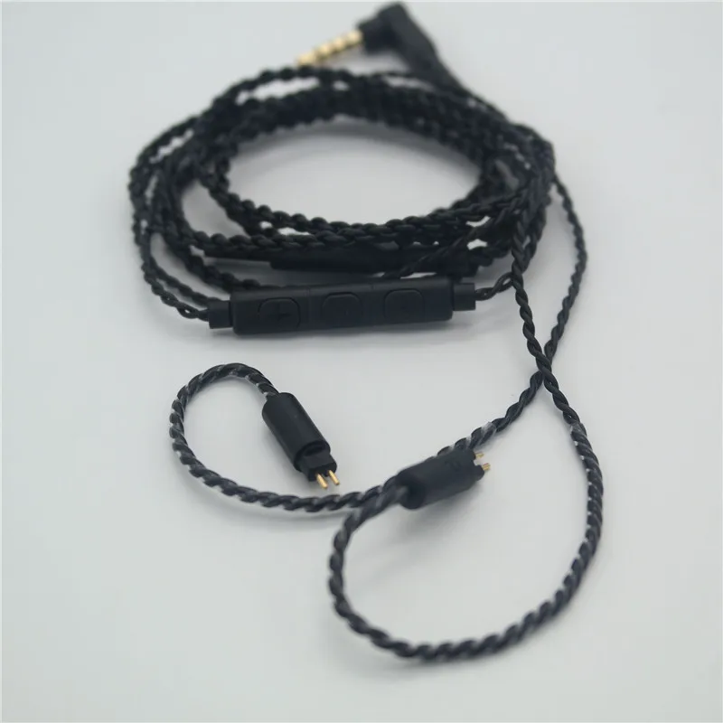Diy провод наушников с микрофоном 0 78 мм pin JH1964 UE18 |
