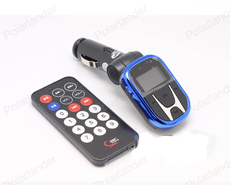 Bluetooth Автомобильный Комплект Fm-передатчик Громкой AuxMp3 Модулятор Плеер с LED Дисплей Портативный Dual USB Зарядное Устройство-Передатчик FM