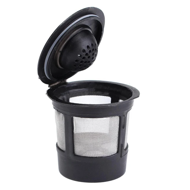 Best Price Reusable Single Cup For Keurig Solo Filter Pod K-Cup Coffee Stainless Mesh Black Pattern:1 Pc Best Price Reusable Single Cup For Keurig Solo Filter Pod K-Cup Coffee Stainless Mesh Black Pattern:1 Pc