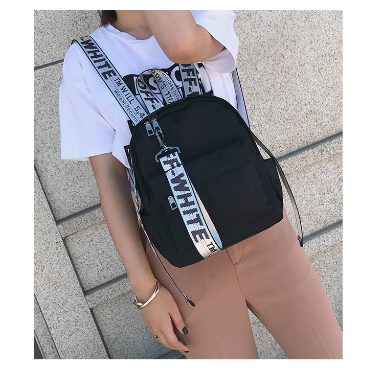 

New Men Women Canvas Backpacks shoulder Bags School Bags for Teenagers Boys ulzzang Girls small bag Backpack Fashion Backbag