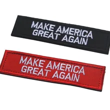 Президент Дональд Трамп патч сделать Америку Великой снова Нашивки крюк тактический морали значок на заказ для рюкзак cap