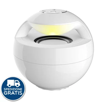 

Mini Portable Speaker Case AJ-69 Bluetooth HandsFree for Smartphone Tablet MP3 White