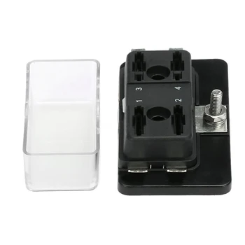 

4 Way Circuit ATO ATC Blade Fuse Box Holder For Car Van Boat Marine Truck