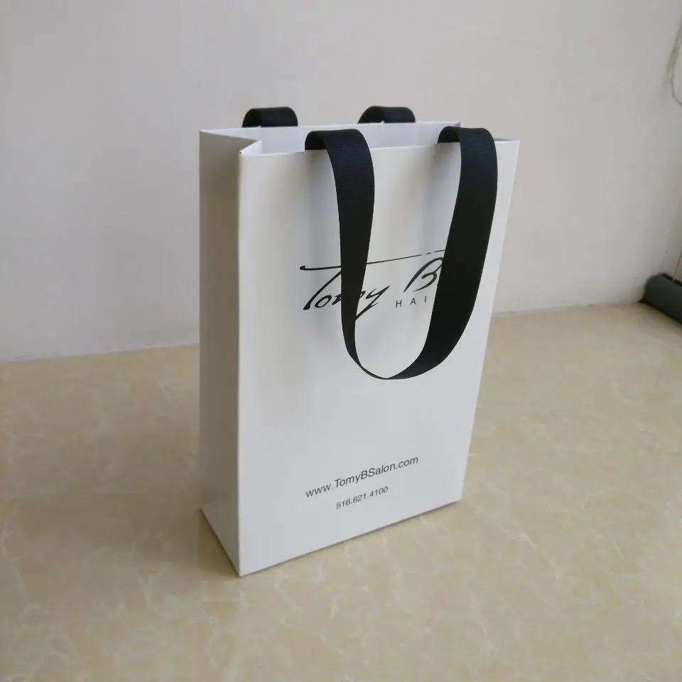 wholesale 1000pcs/lot custom promotional vertical paper bags/shopping bags/clothes/jewellery ...