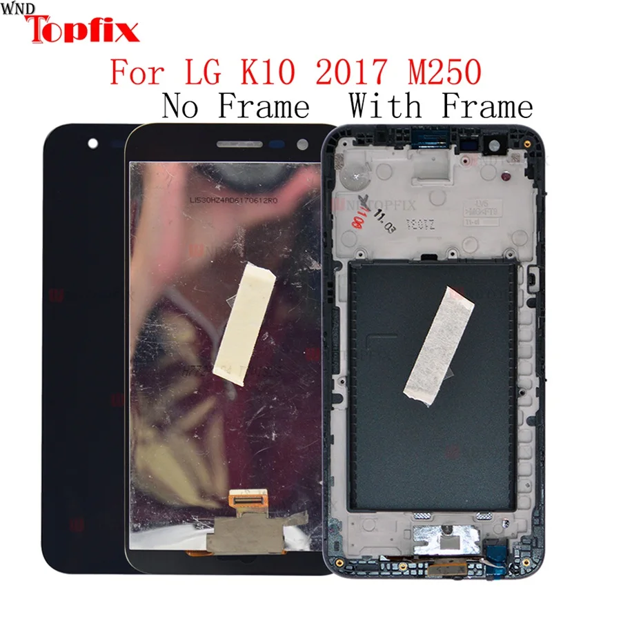 

In Stock 5.3"Inch LCD Display Touch Screen Digitizer Assembly For LG K10 2017 M250 M250N M250E M250DS LG X400 Replacement Parts