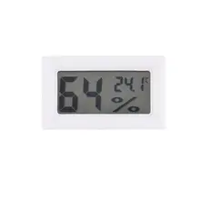 1PCS Wireless LCD Digital Indoor Thermometer Hygrometer Mini Temperature Humidity Meter Black White J3 1PCS Wireless LCD Digital Indoor Thermometer Hygrometer Mini Temperature Humidity Meter Black White J3