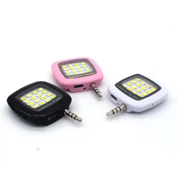 

10pcs selfie LED FLASH for camera Phone which built-in 16 led lights