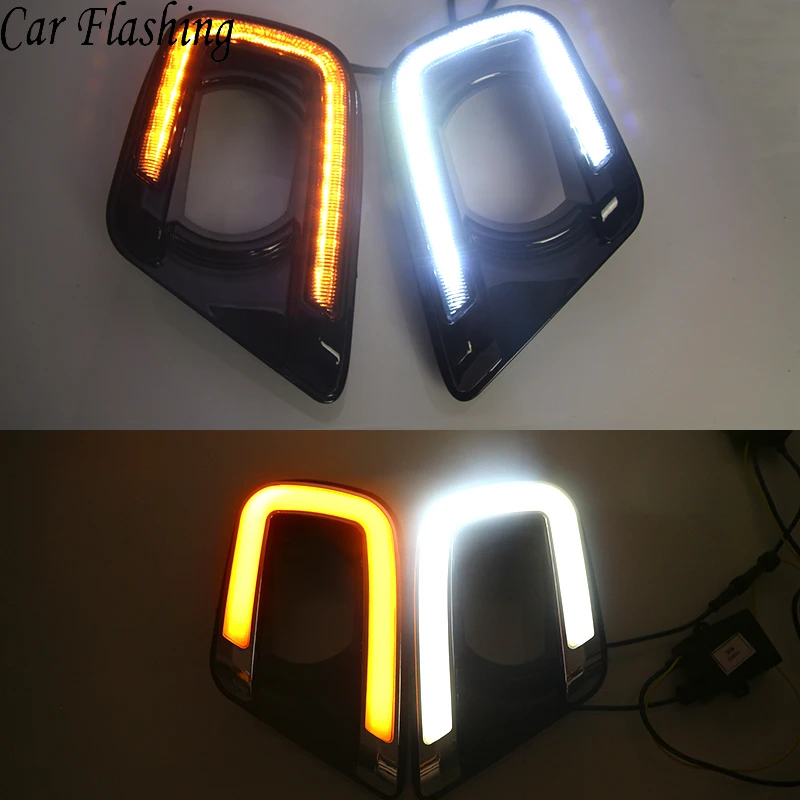Car Flashing Daylight For Dodge Journey 2014 2015 2016 Car DRL 12V LED