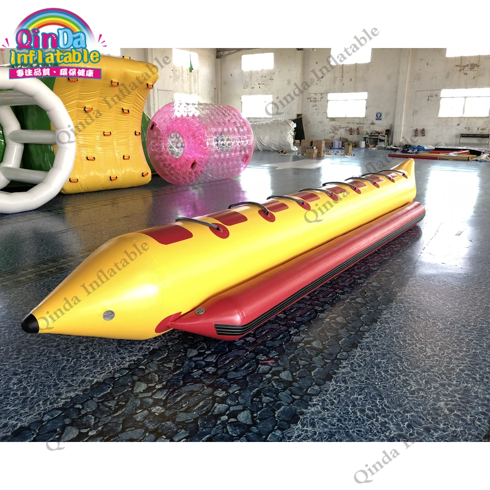 6.4x1.2m water park equipment inflatable flying banana boatInflatable
