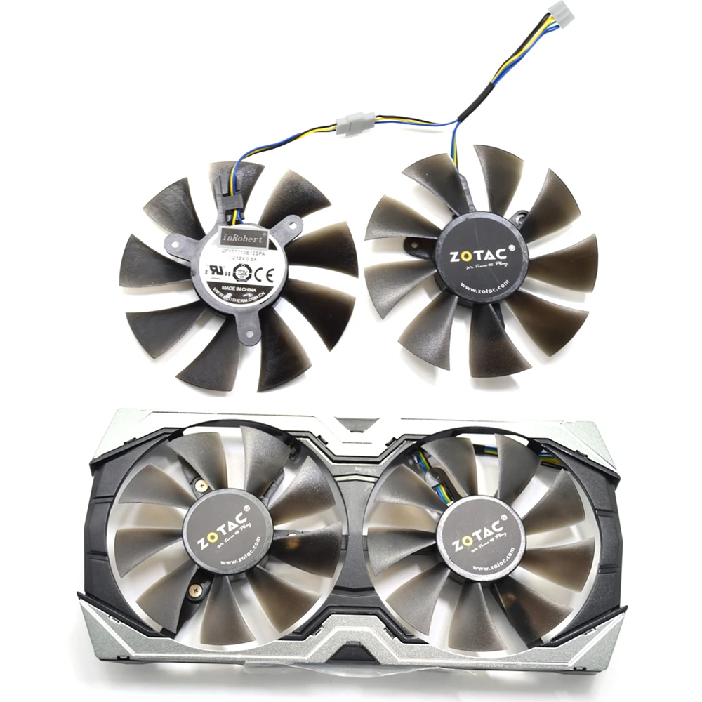 

GFY09010E12SPA GA91S2H Cooler Fan Replace 85mm 4Pin For ZOTAC AMP 1060 6 GB GTX 1070 Mini Graphics Card Cooling Fan