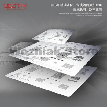 

Mechanic for iphone 5s 6/6P/6SP/7/7p8X/XS/XR/XS MAX High temperature resistant 500 degree Maintenance steel mesh 0.10mm net