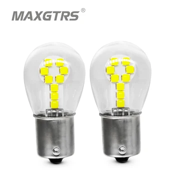 

2x 1156 BA15S BAU15S P21W Led Bulb 1157 BAY15D P21/5W Led Car Turn Signal Lamp Reverse Light Auto 3000K Yellow 6000K White