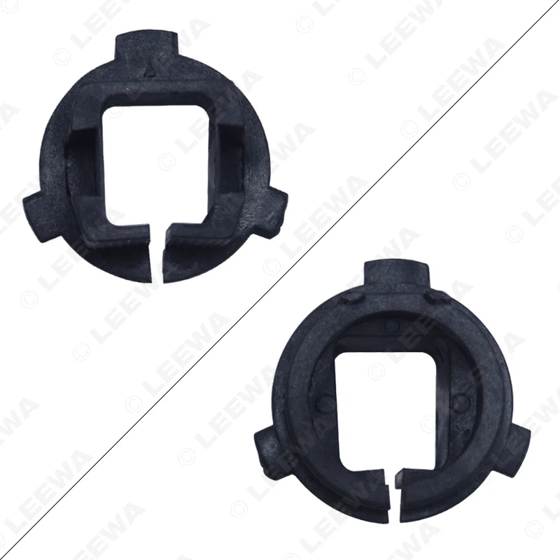 FEELDO 2pcs Auto H7 HID Xenon Bulb Holder Base Adapter For Hyundai Veloster Genesis KIA K5 Volkswagen Polo Bracket Retainers