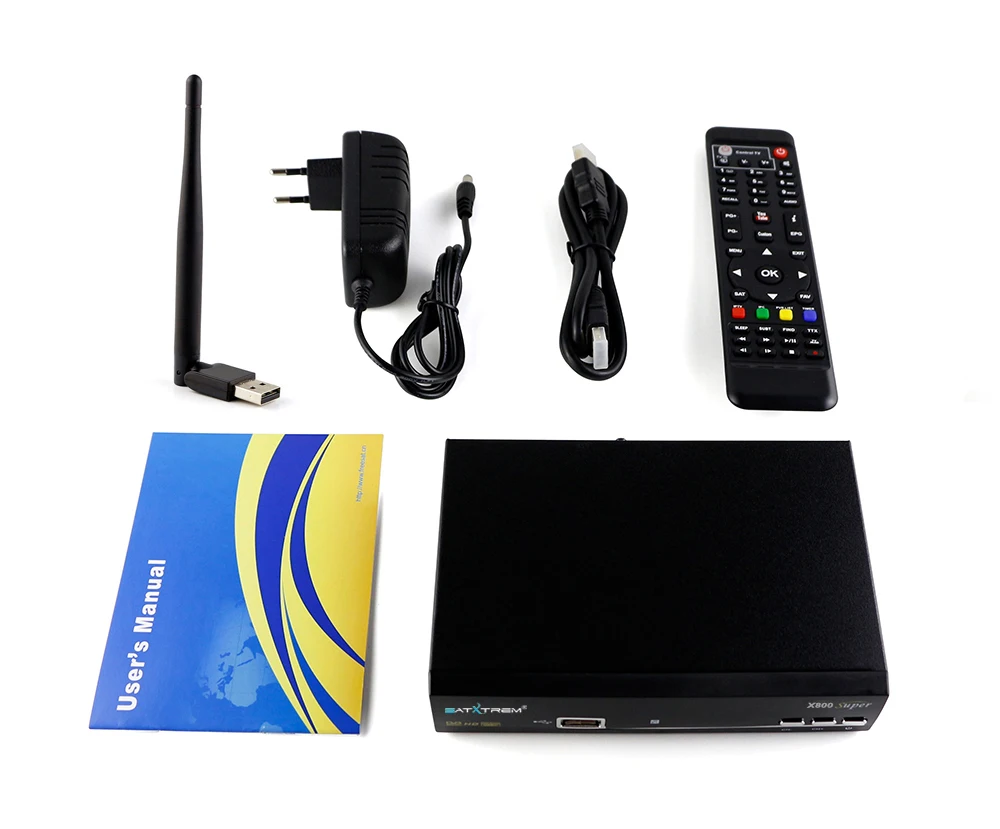 Спутниковый ТВ приемник X800 супер DVB-S2 Full HD 1080P рецептор+ USB Wifi 1 год камера Португалия Испания Италия польский ТВ