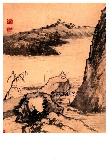 Копия альбома мастера китайской живописи: Shi Tao / Tao|painting book|landscape bookflower book |